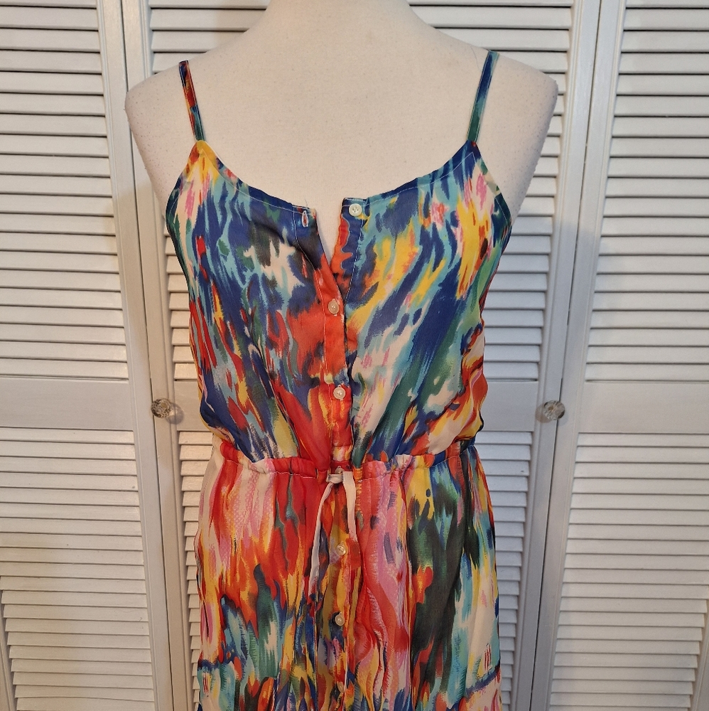 Truth NYC flowy maxi dress sz small *B8 - Picture 6 of 10